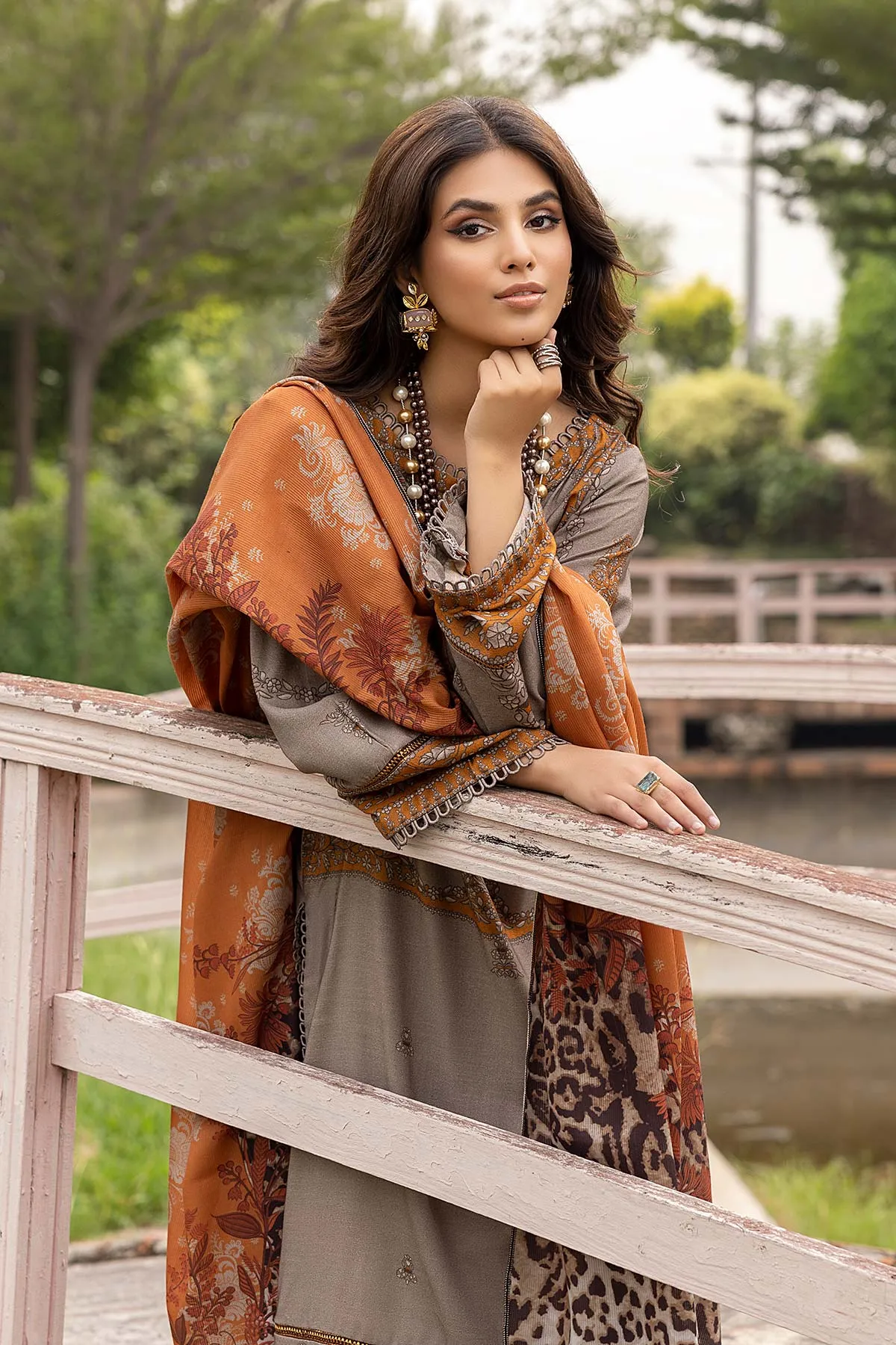 3-Pc Charizma Unstitched Pashmina Shawl Collection CPW22-35