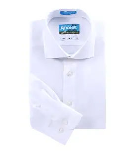 Adonis Boys Cotton Non-Iron Slim Fit Supima Twill Dress Shirt_BCSB39