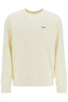 Autry Relaxed Fit Crewneck Sweat   White