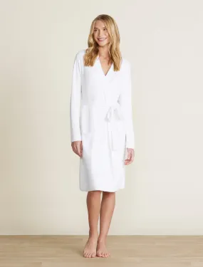 Barefoot Dreams CozyChic Ribbed Robe - Sea Salt