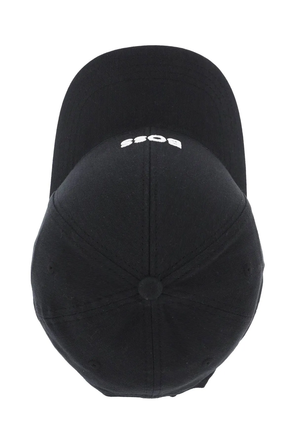 baseball cap with embroidered logo 50495121 BLACK