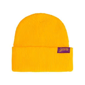 Beanie Leggo My Waffle Knit Hwc Lakers