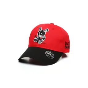 BKYS Men's Lucky Charm Dad Hat BKD934 Red/Black