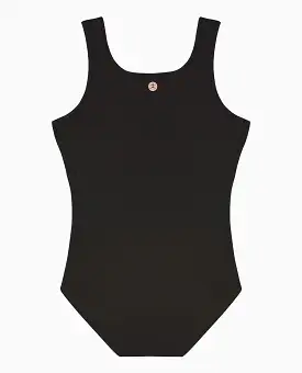 Black PSA Low Back Tank Leotard