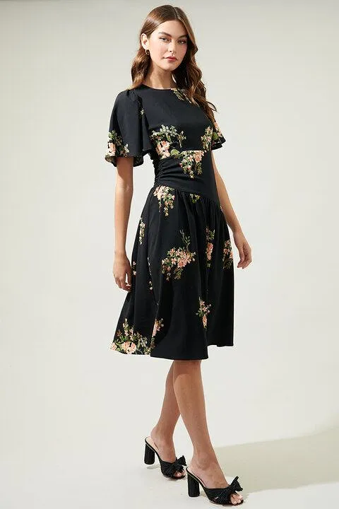 Blooming Midi Dress