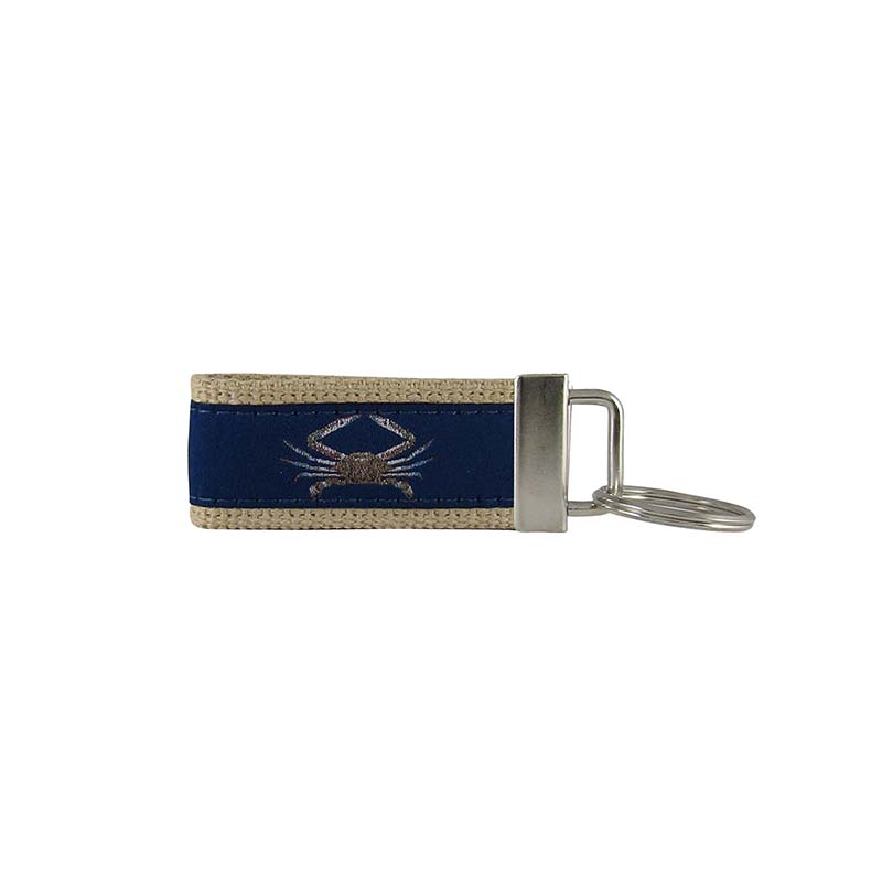 Blue Crab Key Fob