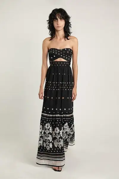 Carminia Floral Maxi Dress