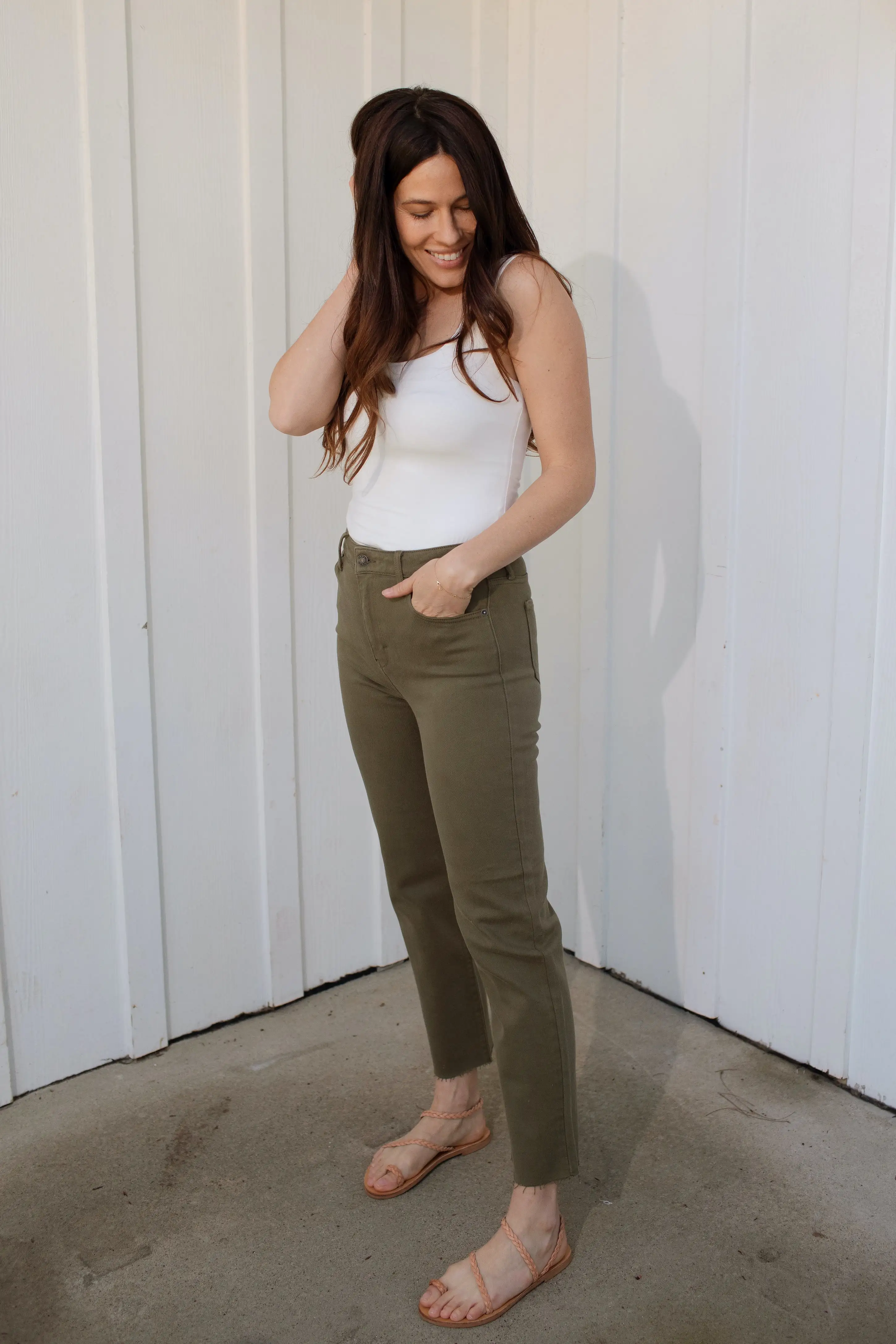 Chrissy Classic Straight Jeans