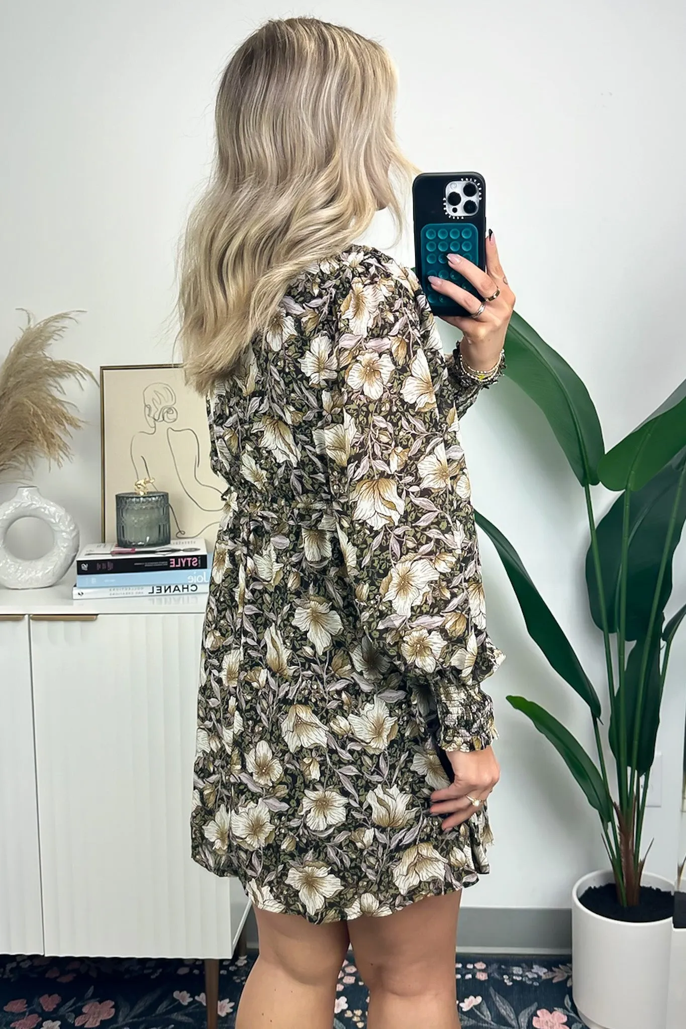 Dose of Charm V-Neck Floral Dress - FINAL SALE