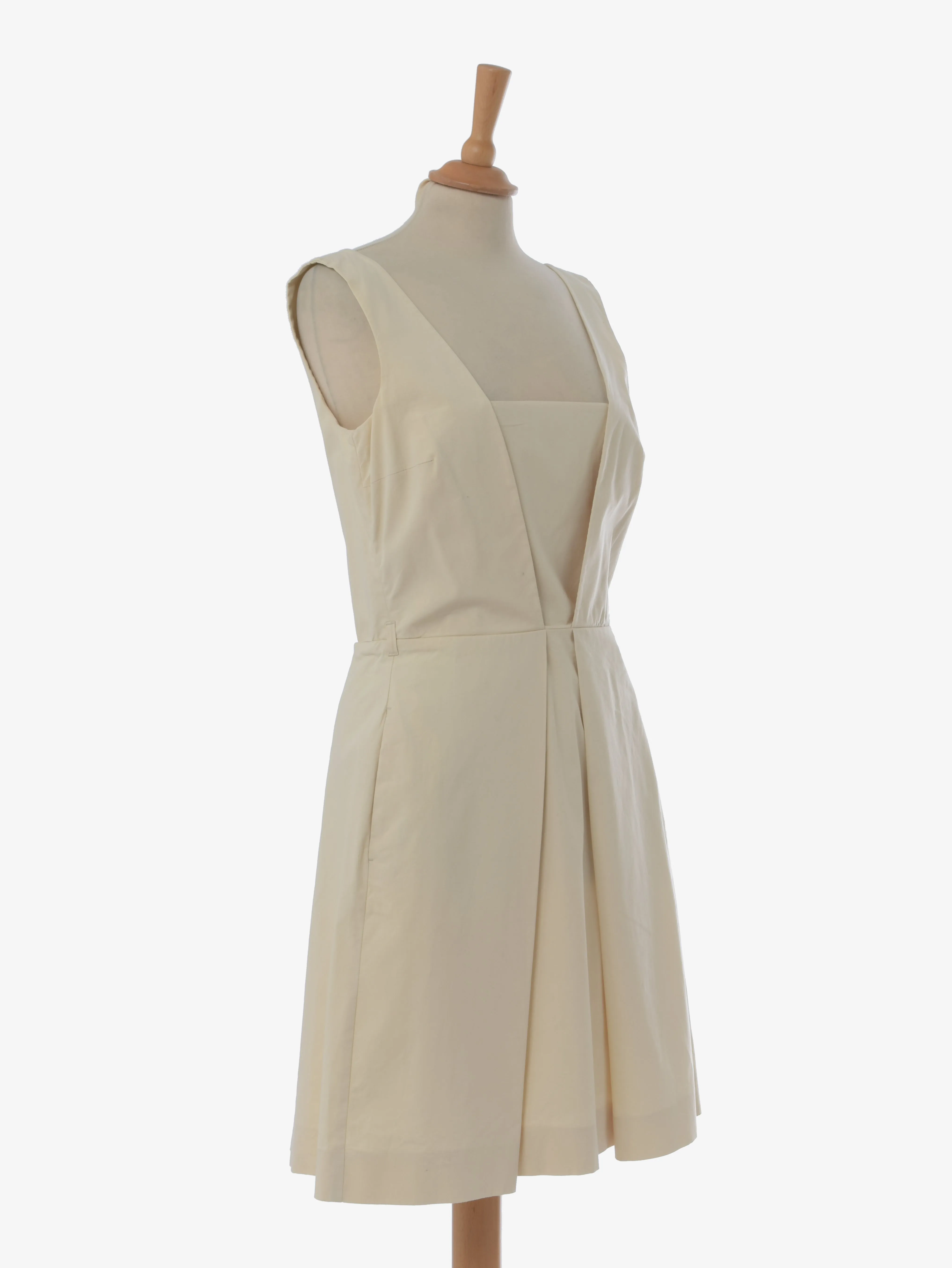 Dsquared Cream Midi Dress