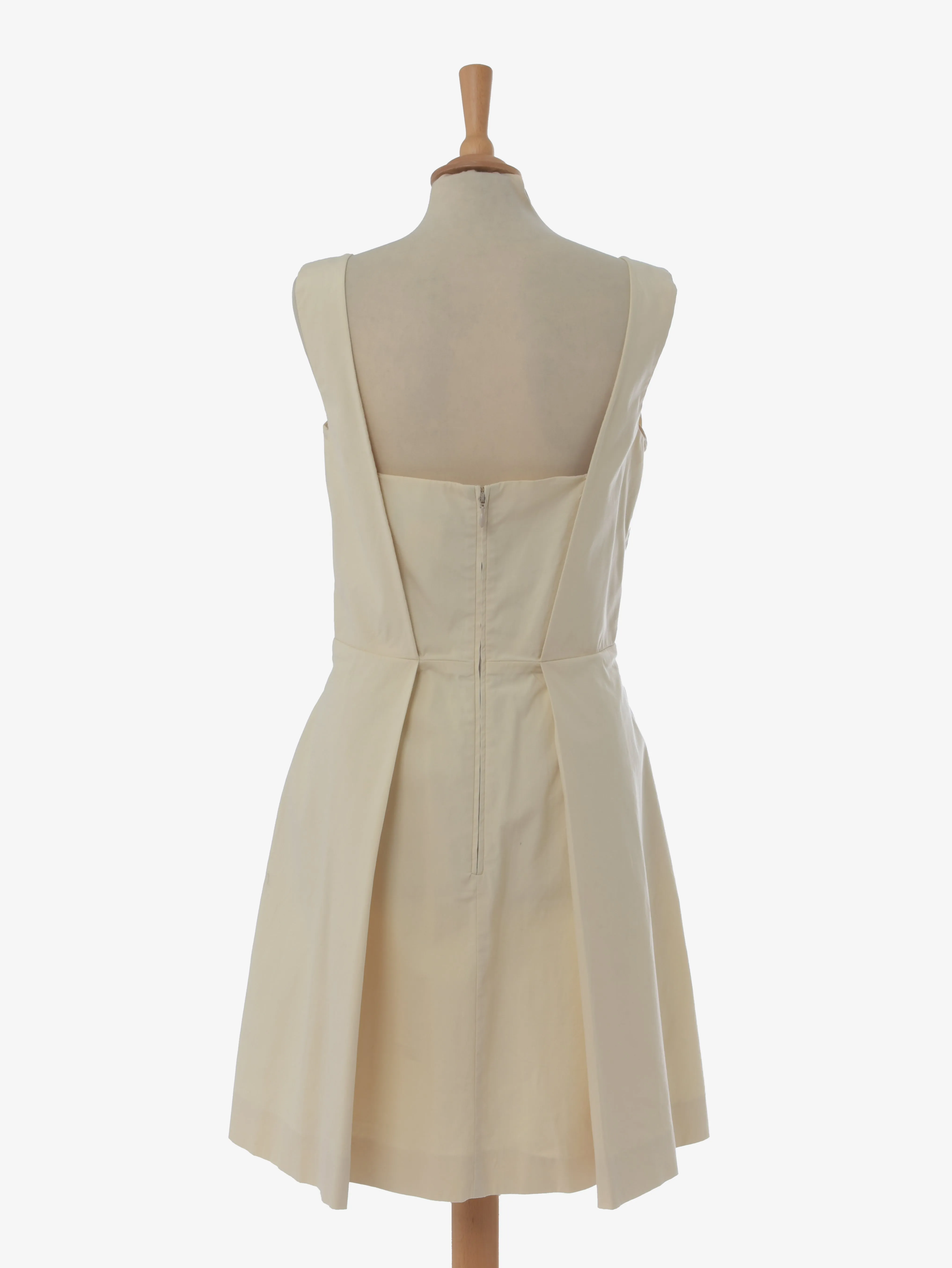 Dsquared Cream Midi Dress