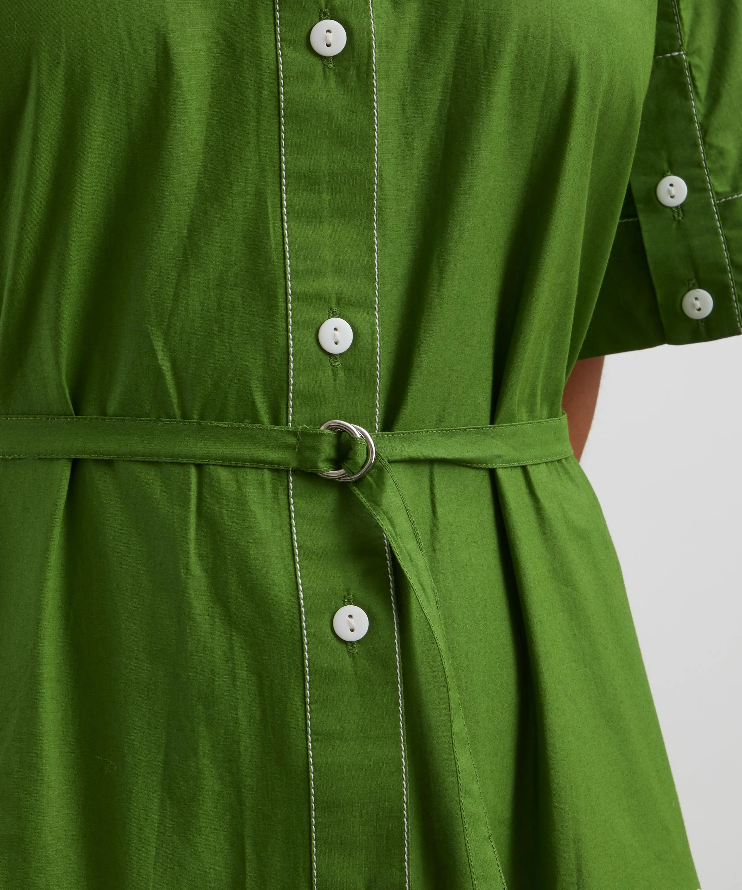 Effervescent Midi Shirt Dress