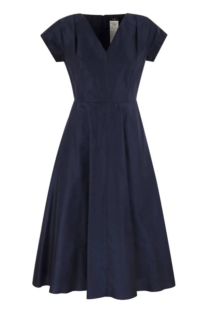 ETUANIA - TAFFETA MIDI DRESS