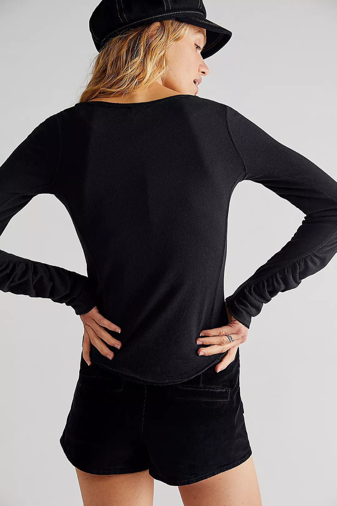 Free People Lizzy Long Sleeve Top - OB1595771