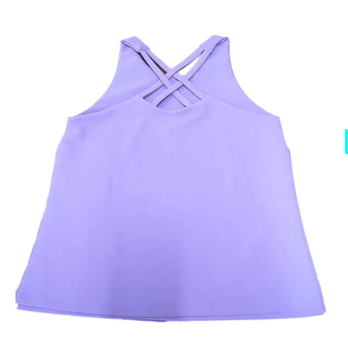 James & Lottie - Cross Back Lavender Athleisure Top