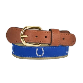 Kentucky Horseshoe Ribbon Belt