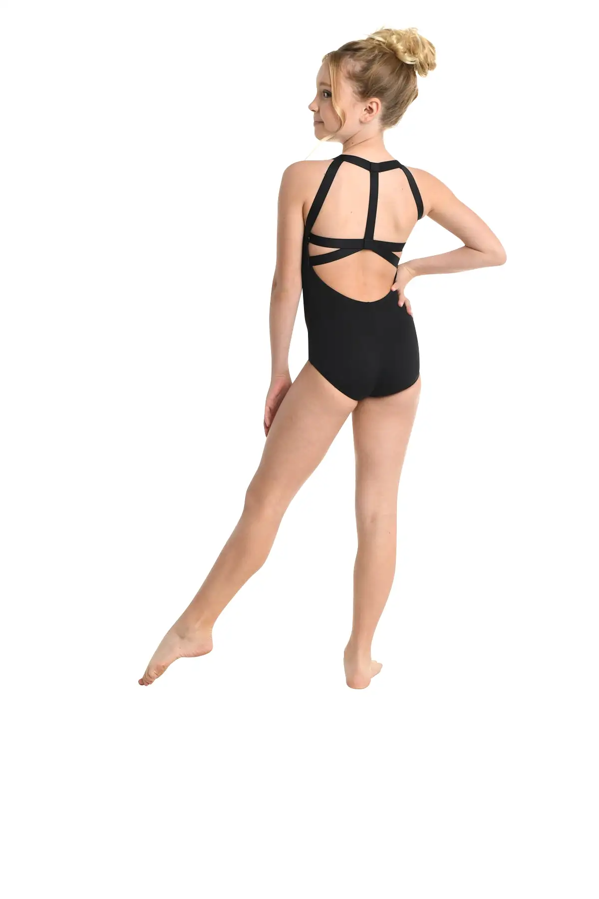 Kids Sasha Harness Back Leotard