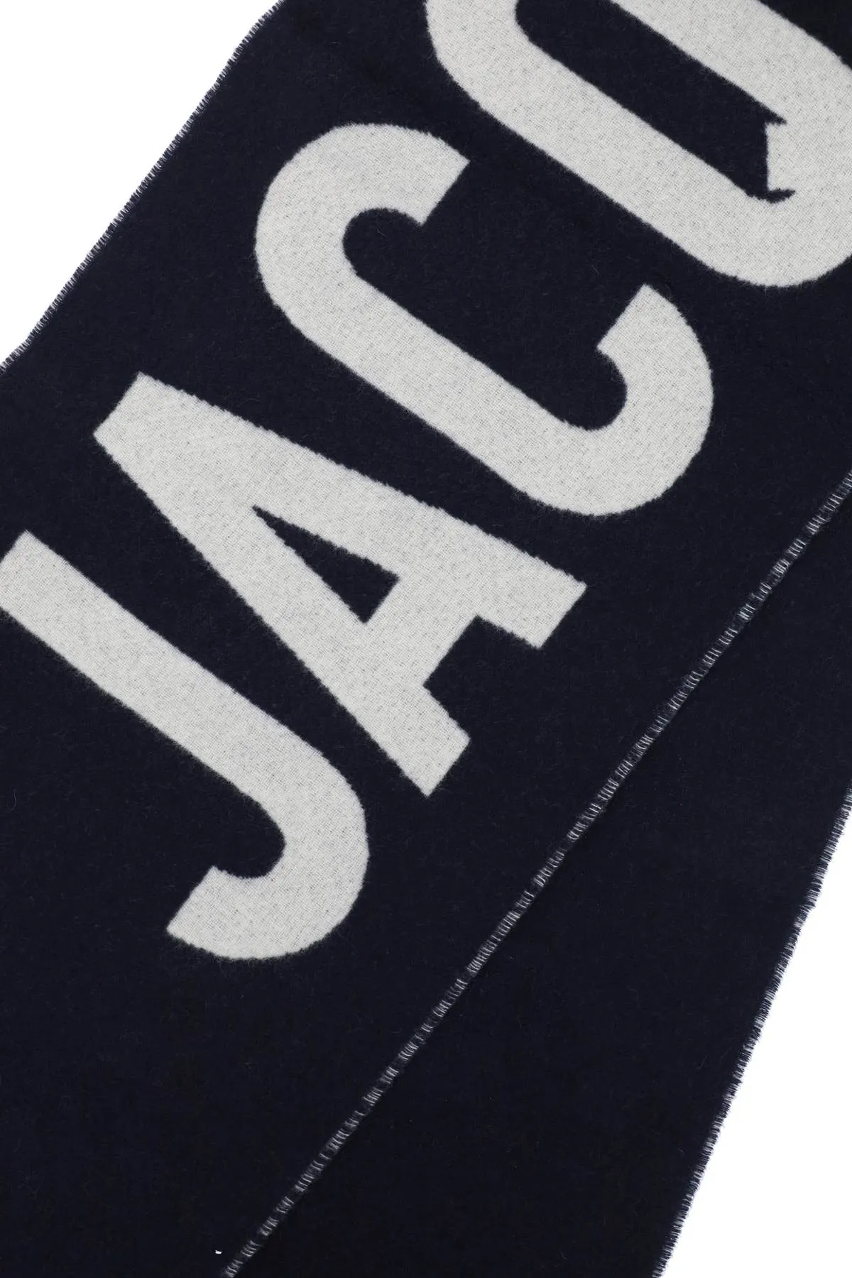 Logo Wool Scarf