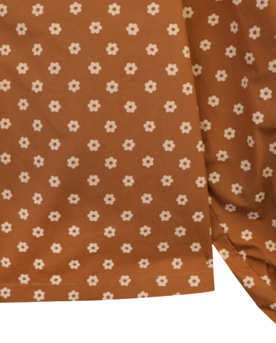 Medlar Top Daisy Print