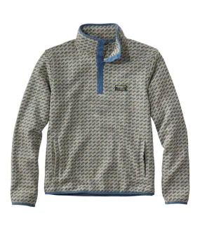 Men's L.L.Bean Sweater Fleece Pullover, Print