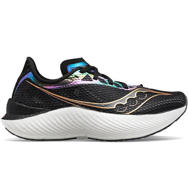 Men's Saucony Endorphin Pro 3, Black/Goldstruck, 12.5 D Medium