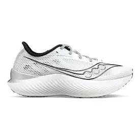 Men's Saucony Endorphin Pro 3, White/Black, 11 D Medium