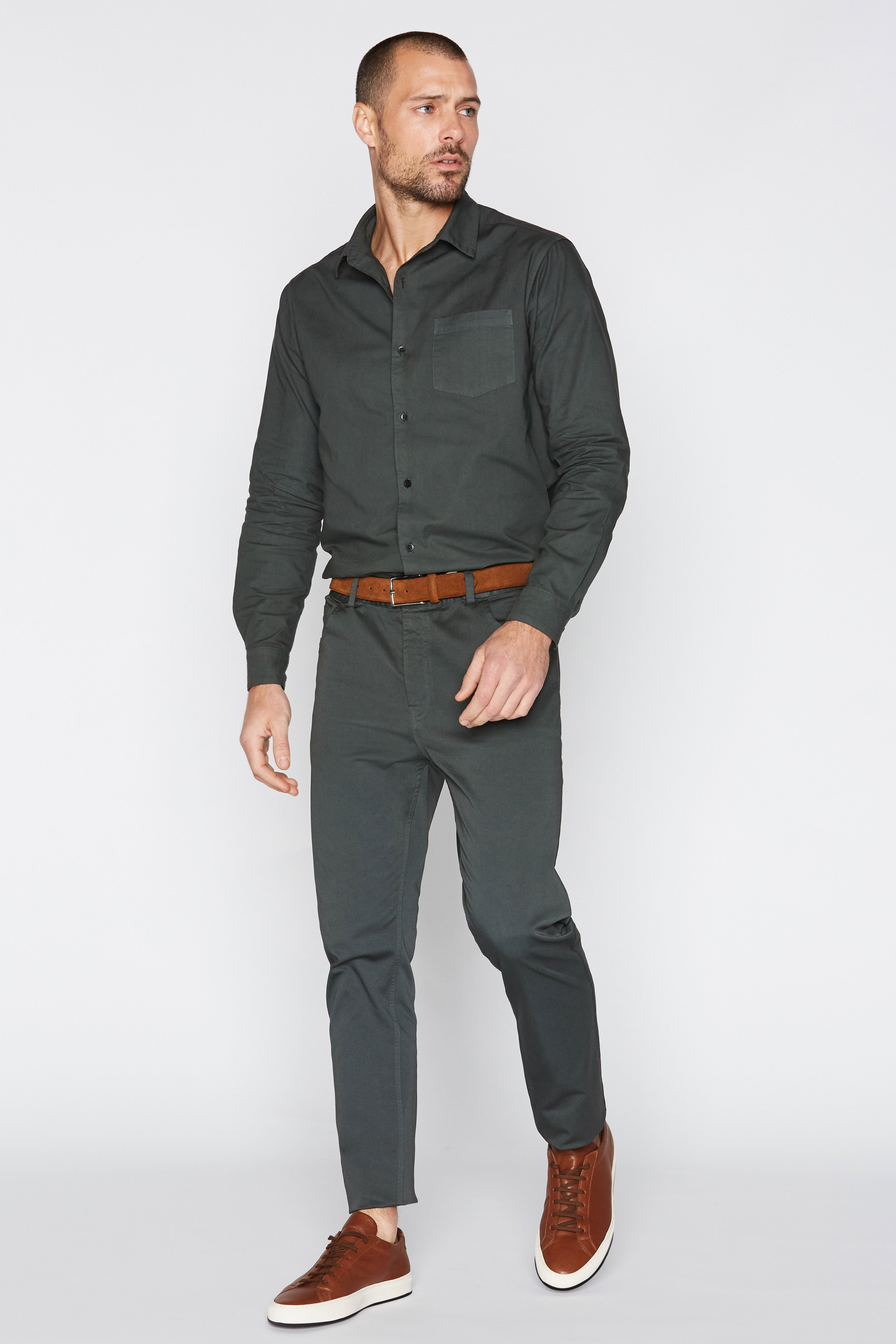 Men's Slim Fit Twill Pant