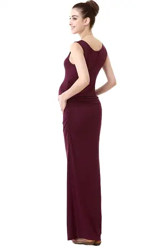 Momo Maternity Tank Column Dress