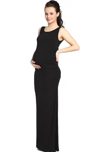 Momo Maternity Tank Column Dress