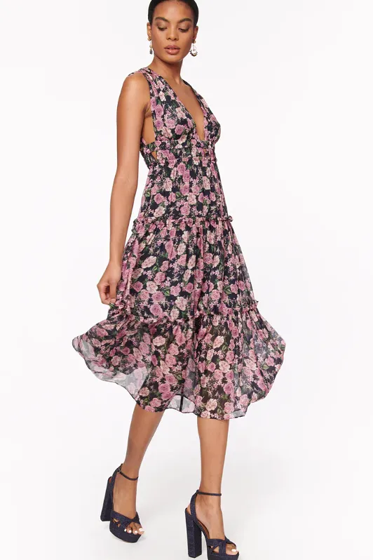 Mulberry rose Hedy dress