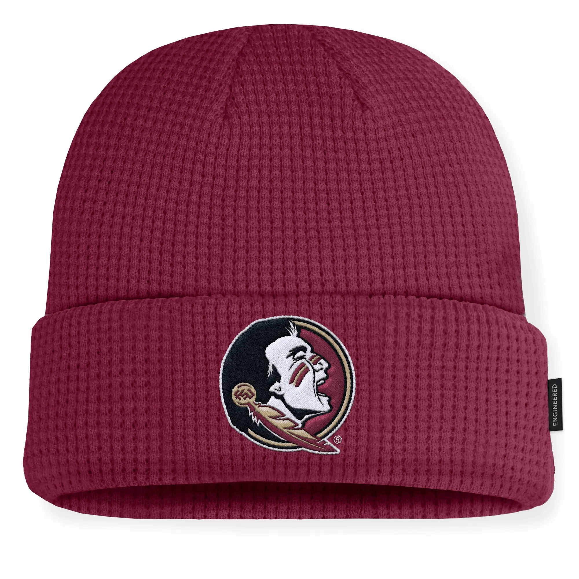 Nike  Florida State Seminoles Garnet On-Field Terra Waffle Cuffed Knit Hat