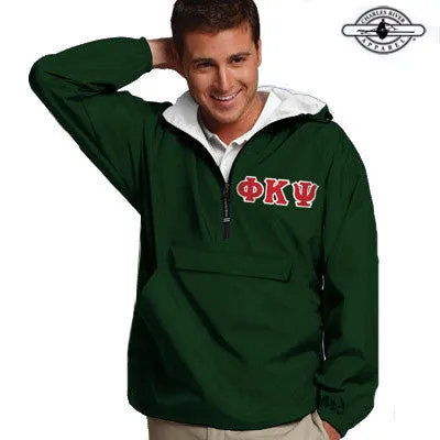 Phi Kappa Psi Pullover Jacket - Charles River 9905 - TWILL