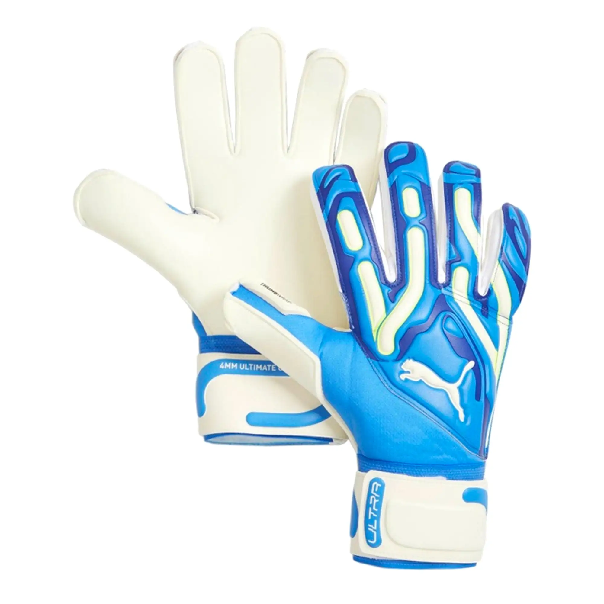 PUMA Men's Ultra Pro RC Goalkeeper Gloves Blue/White