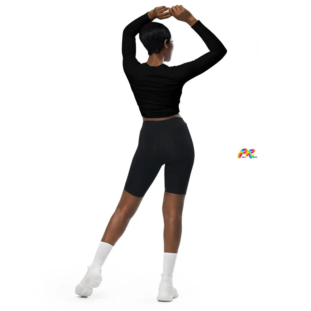 Rave Tart Long Sleeve Crop Top