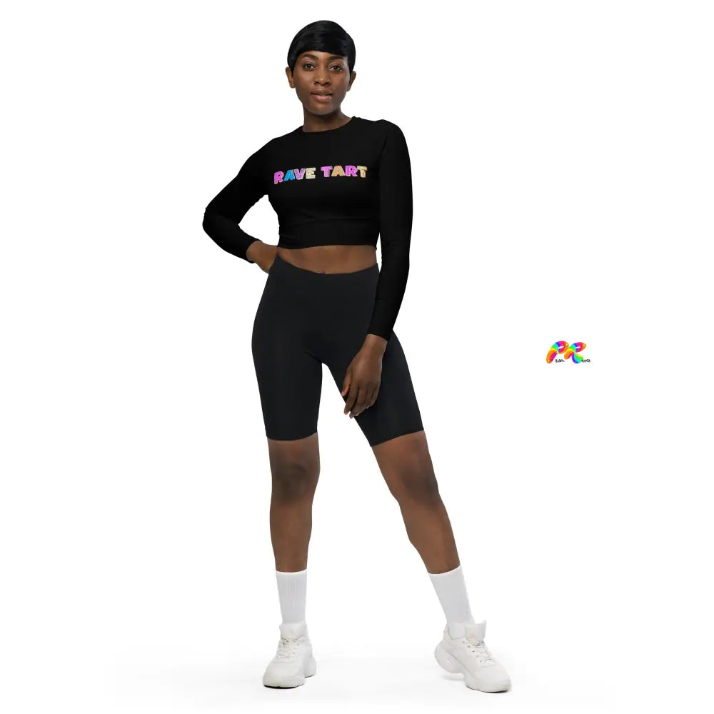 Rave Tart Long Sleeve Crop Top