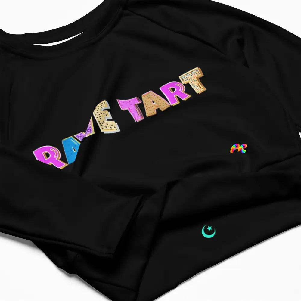 Rave Tart Long Sleeve Crop Top