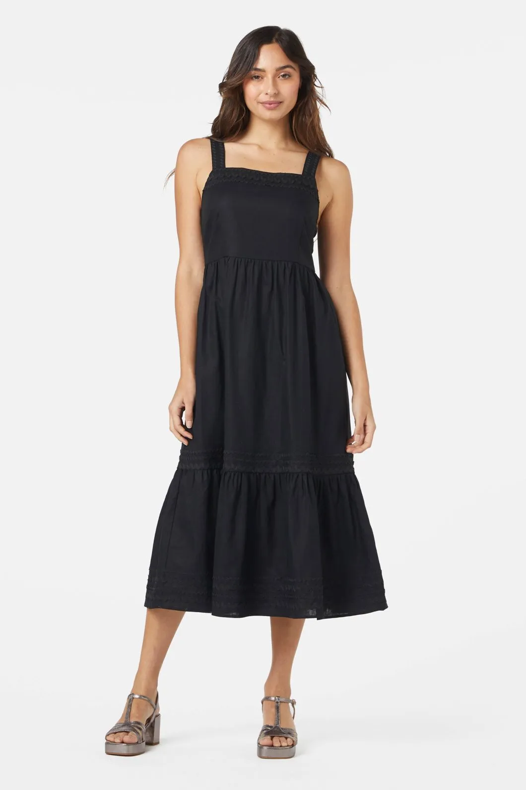 Rick Rack Midi Dress