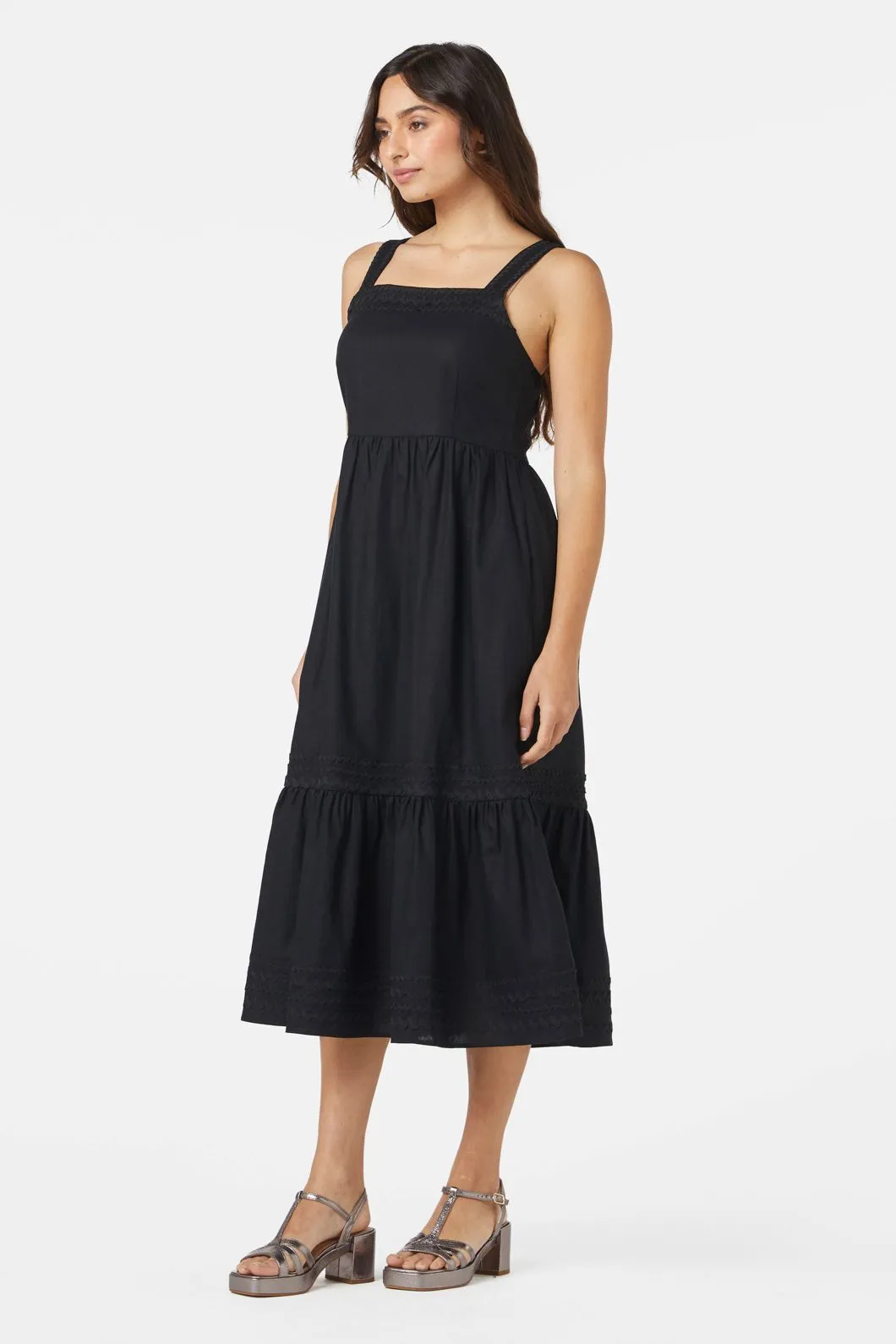 Rick Rack Midi Dress