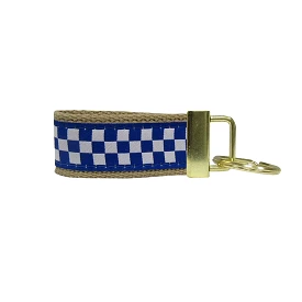 Royal UK Ribbon Key Fob