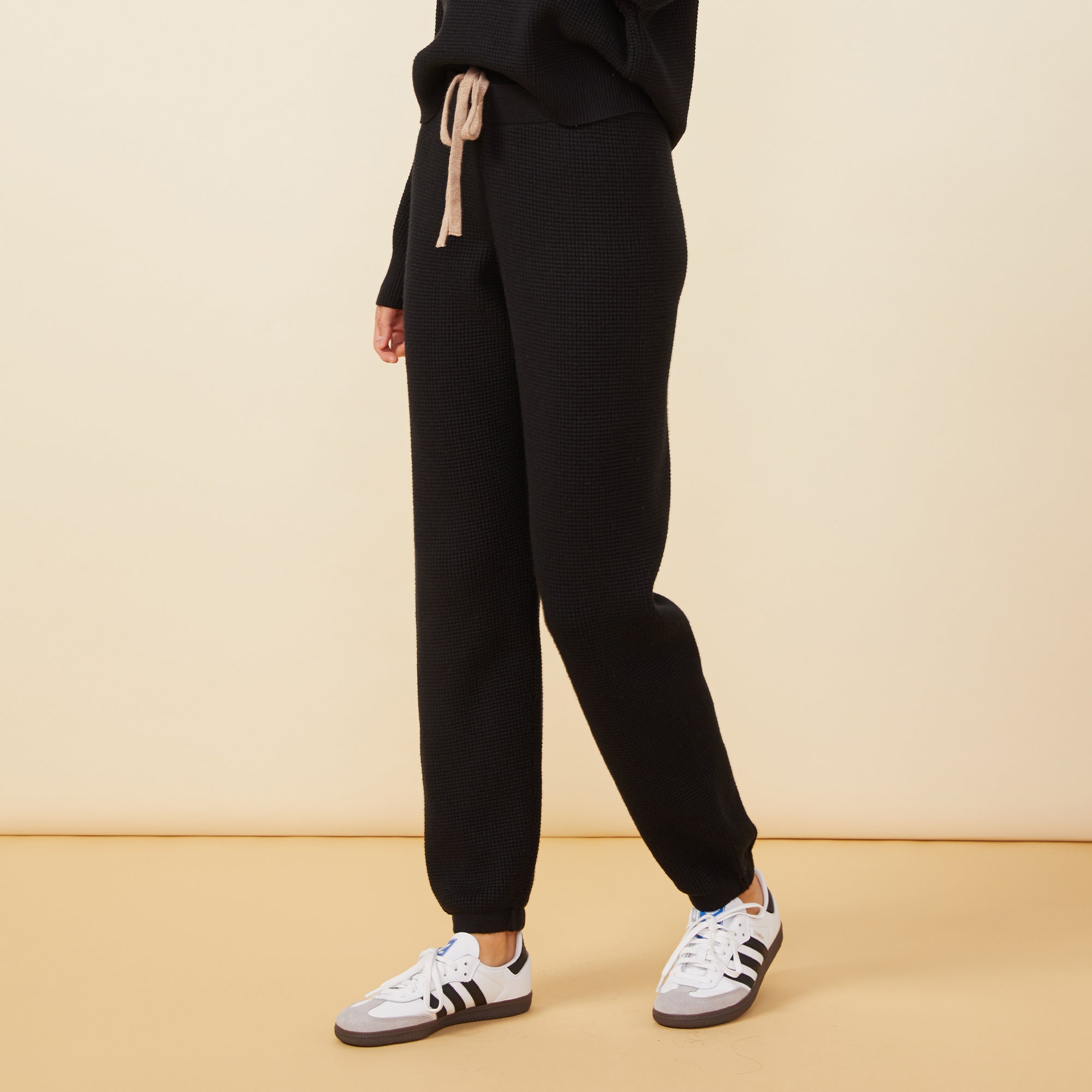 Soft Knit Waffle Oversized Sweats