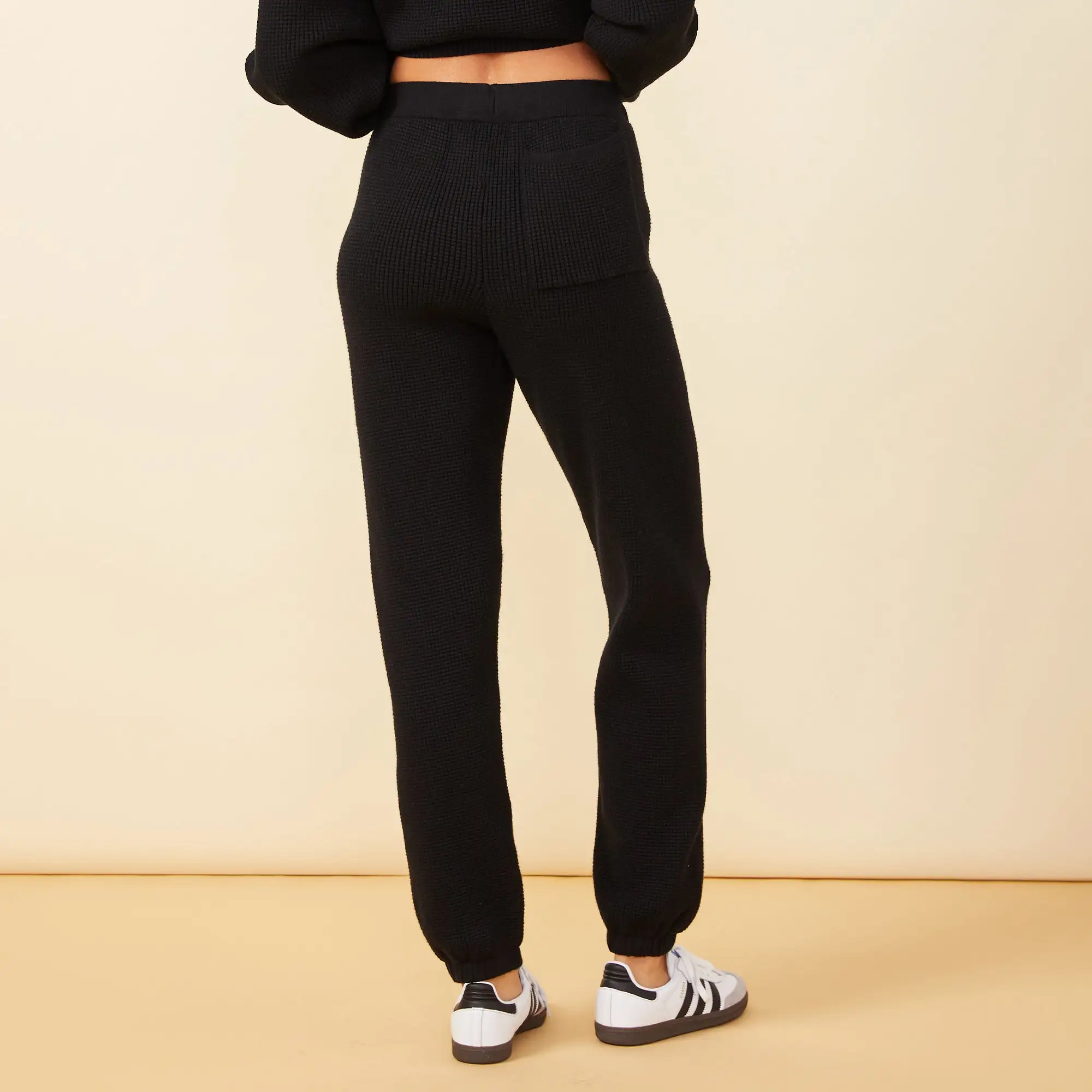 Soft Knit Waffle Oversized Sweats