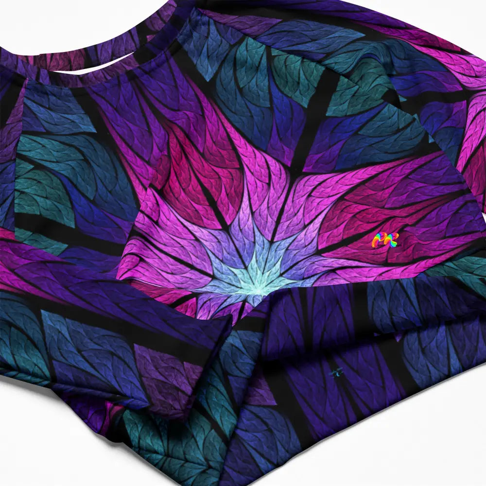 Stained Glass Festival Crop Top