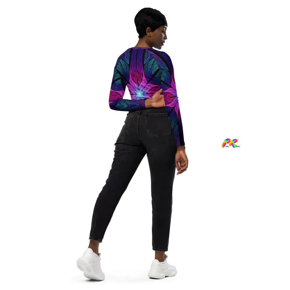 Stained Glass Festival Crop Top