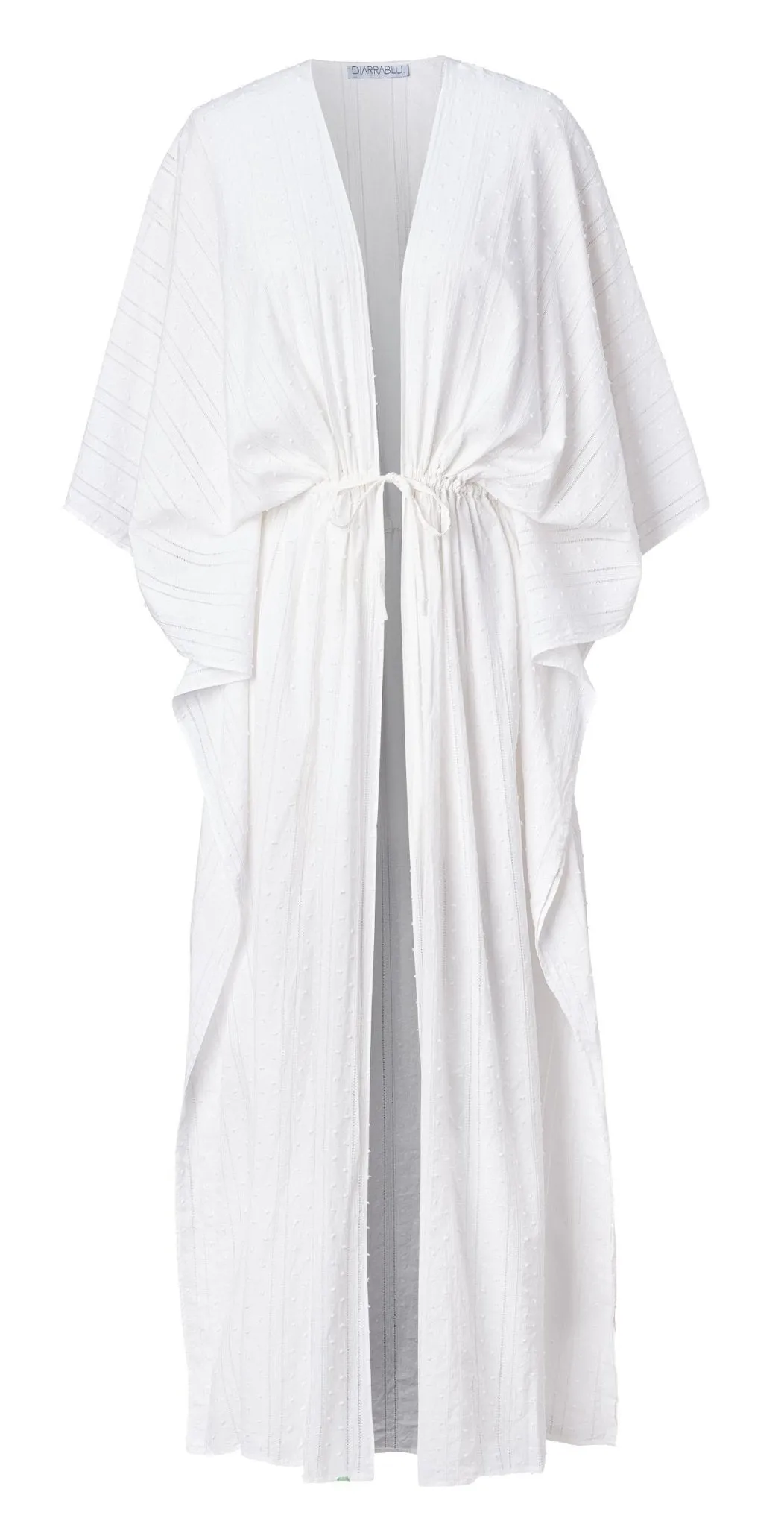 Sustainable Daba Caftan - Solid Blanc