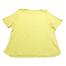 Top Short Sleeve Basic By Talbots  Size: 3x