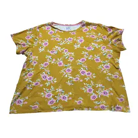 Top Short Sleeve By Croft And Barrow  Size: 3x