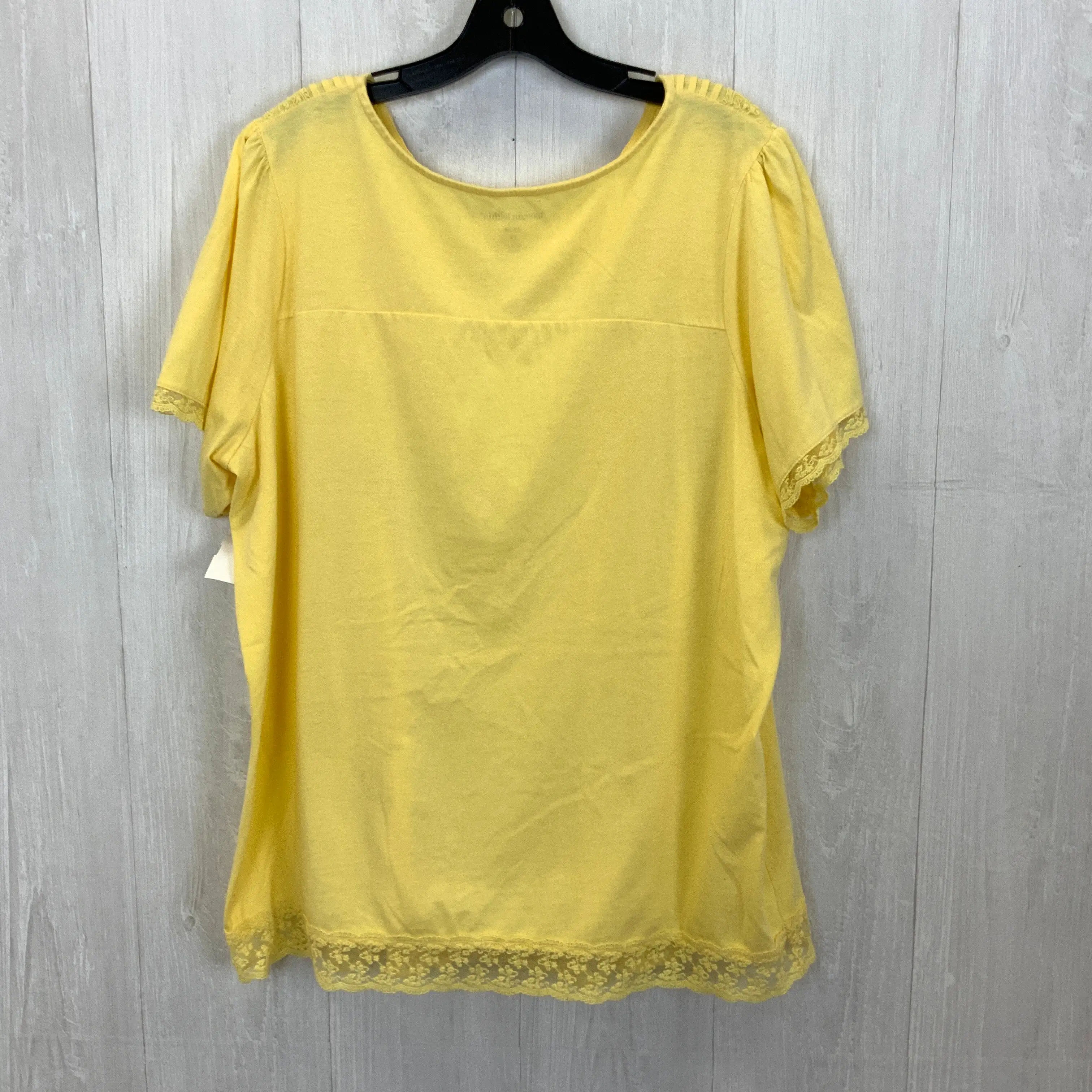 Top Short Sleeve By Woman Within  Size: 3x