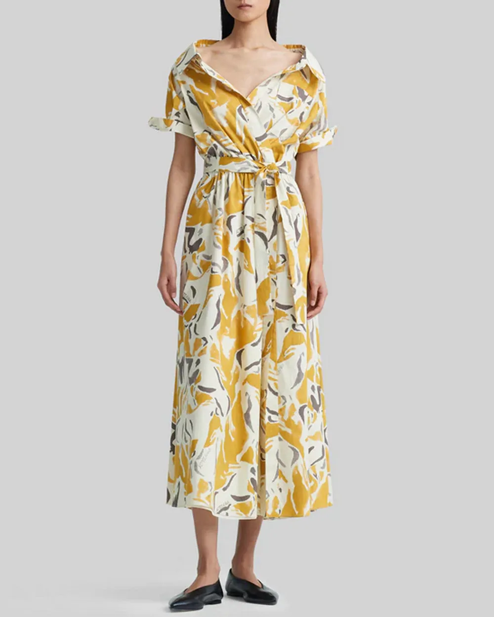 Tumeric Lydia Midi Dress