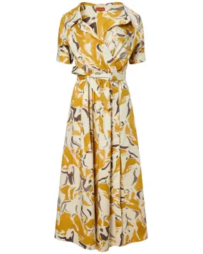 Tumeric Lydia Midi Dress