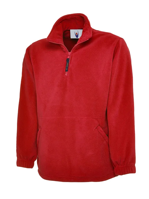 Uneek Clothing Premium 1/4 Zip Micro Fleece Jacket